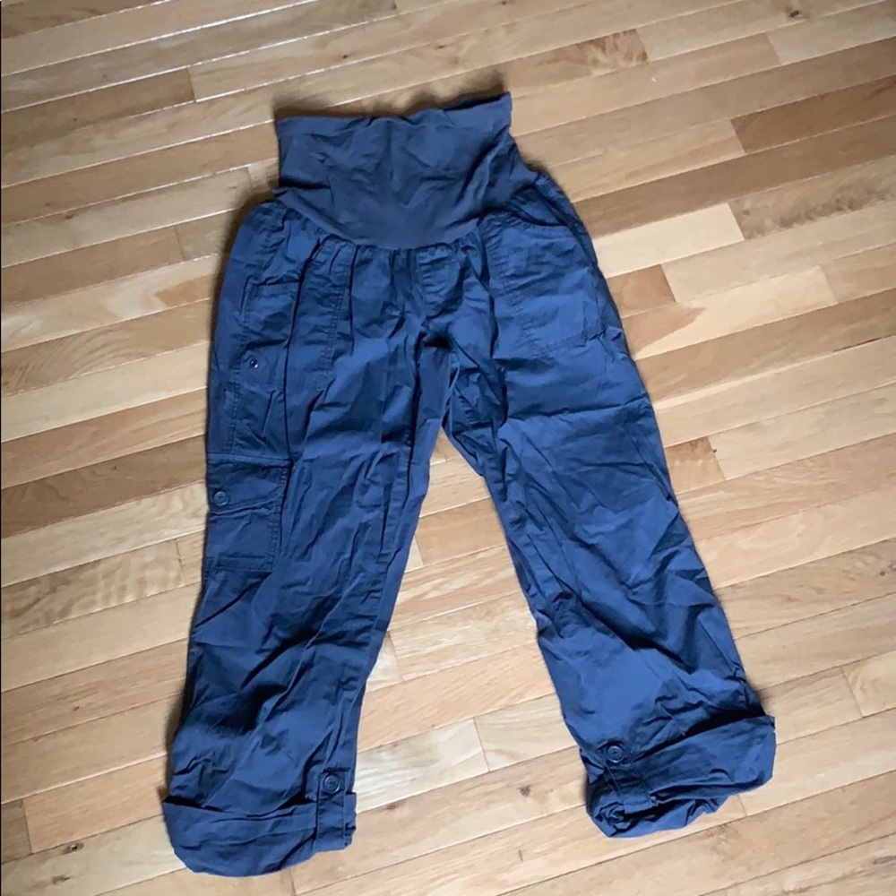 Gray Maternity pants